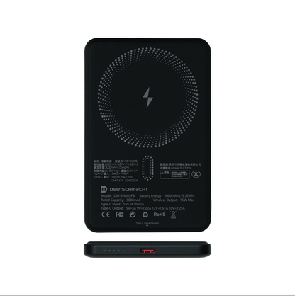 (最新) 5000mAh磁吸超薄移動電源