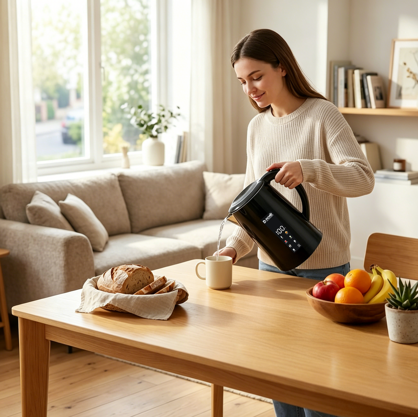 (New) Dual-Wall Temperature Control Kettle