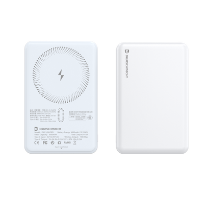 (最新) 5000mAh磁吸超薄移動電源