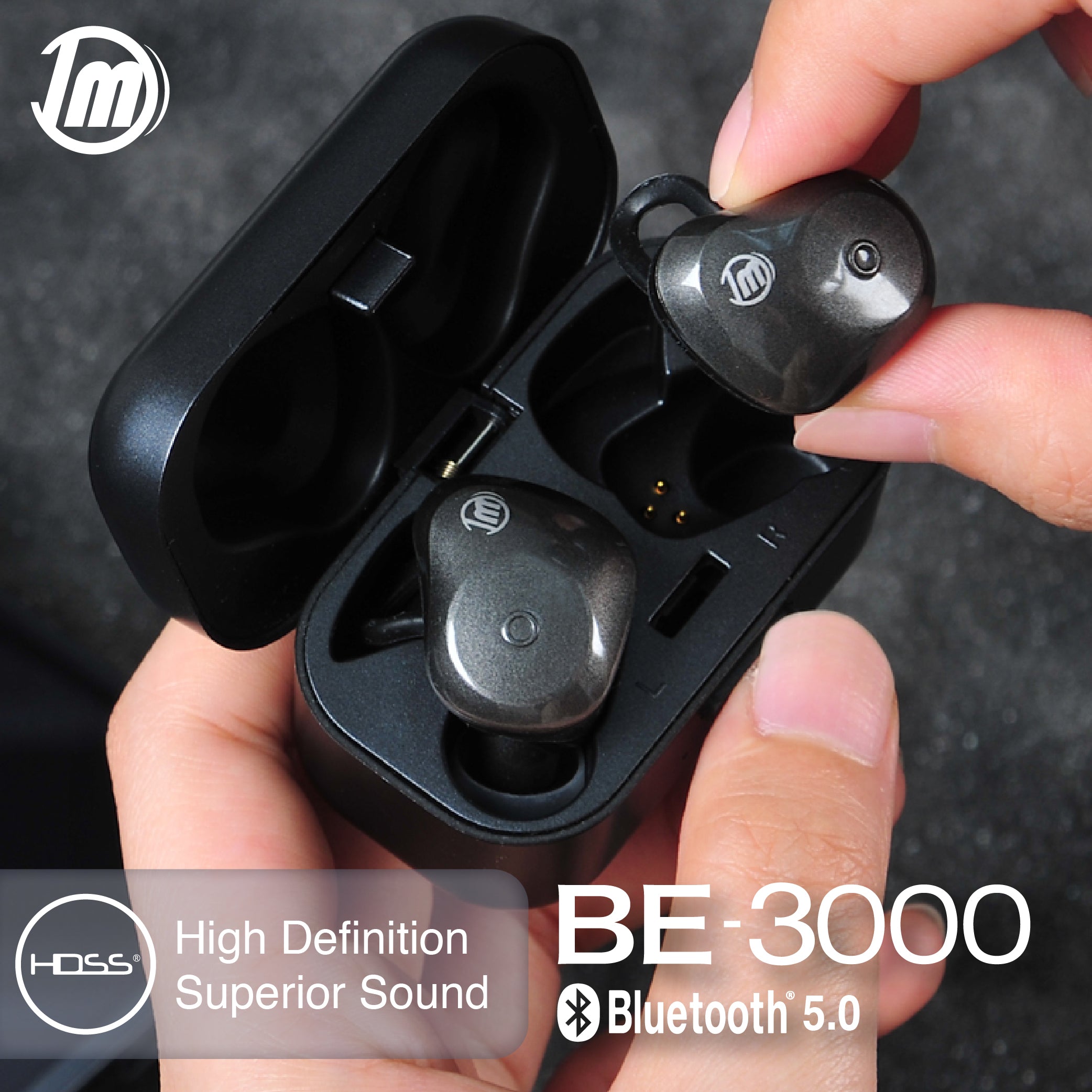 BE3000 HDSS Truly Wireless Earphones Deutschmacht